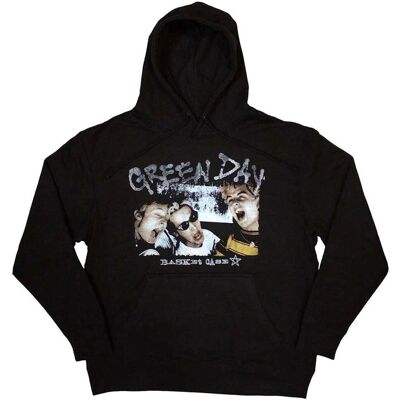 Green Day Basket Case Star Logo Pullover Hoodie - Hoodie Green Day Basket Case Star Logo Pullover Hoodie - Hoodie