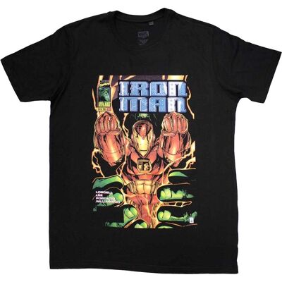 Marvel Iron Man Fist Comic Cover T-Shirt - T-Shirt Marvel Iron Man Fist Comic Cover T-Shirt - T-Shirt