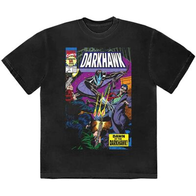 Marvel Darkhawk Comic Cover T-Shirt - Unisex, Svart, Small Marvel Darkhawk Comic Cover T-Shirt - Unisex, Svart, Small