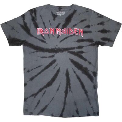 Iron Maiden Unisex Logo Tie Dye T-Shirt - T-Shirt Iron Maiden Unisex Logo Tie Dye T-Shirt - T-Shirt