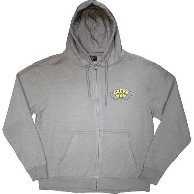 Grå Longview Doodle hoodie - Green Day Unisex Grå Longview Doodle hoodie - Green Day Unisex