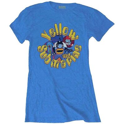 The Beatles Gula U-båt Baddies XL T-Shirt - T-Shirt The Beatles Gula U-båt Baddies XL T-Shirt - T-Shirt
