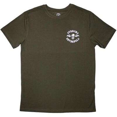 Avenged Sevenfold Mini Classic Deathbat Green XL - T-Shirt Avenged Sevenfold Mini Classic Deathbat Green XL - T-Shirt
