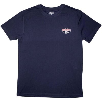 The Beastie Boys Navy XL Unisex Mini Diamond Logo T-Shirt The Beastie Boys Navy XL Unisex Mini Diamond Logo T-Shirt