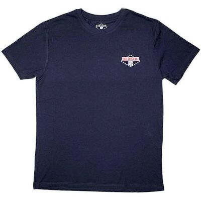 The Beastie Boys Navy XXL Unisex T-shirt Mini Diamond Logo The Beastie Boys Navy XXL Unisex T-shirt Mini Diamond Logo