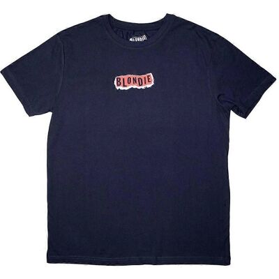 Blondie Mini Punk Logo Marine T-Shirt - T-Shirt Blondie Mini Punk Logo Marine T-Shirt - T-Shirt