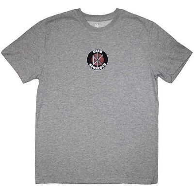 Dead Kennedys Mini Circle Logo T-shirt - Unisex Grå S Dead Kennedys Mini Circle Logo T-shirt - Unisex Grå S