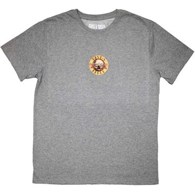 Guns N' Roses - Mini Cirkel Logotyp T-Shirt - T-Shirt Guns N' Roses - Mini Cirkel Logotyp T-Shirt - T-Shirt