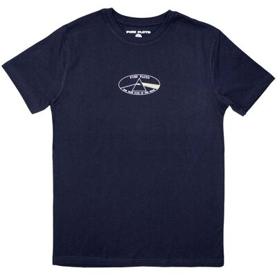 Pink Floyd Mini DSOTM Oval Navy XXL - T-Shirt Pink Floyd Mini DSOTM Oval Navy XXL - T-Shirt