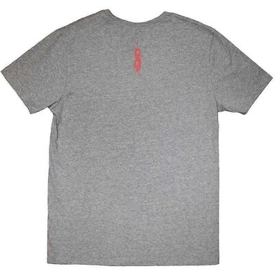 Slipknot Mini Logo T-shirt Grå - T-Shirt Slipknot Mini Logo T-shirt Grå - T-Shirt