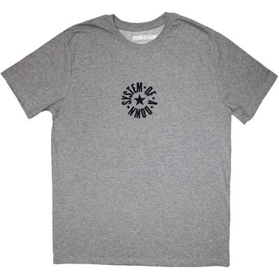 T-Shirt Logo Petit Cercle System Of A Down - T-Shirt - Publicité T-Shirt Logo Petit Cercle System Of A Down - T-Shirt - Publicité