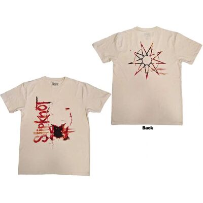 Slipknot The End So Far - T-Shirt Natural XL Slipknot The End So Far - T-Shirt Natural XL