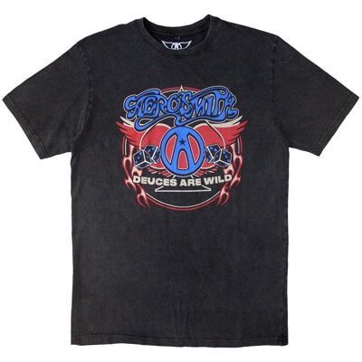 Aerosmith Rainbow Spade Begränsad Utgåva - T-Shirt Aerosmith Rainbow Spade Begränsad Utgåva - T-Shirt