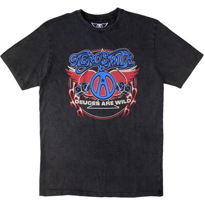Aerosmith Rainbow Spade Kull T-shirt - Begränsad Upplaga Aerosmith Rainbow Spade Kull T-shirt - Begränsad Upplaga