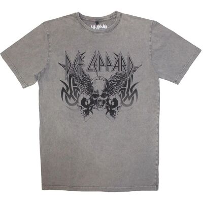 Def Leppard Tribal Skull Begränsad Upplaga - T-Shirt Def Leppard Tribal Skull Begränsad Upplaga - T-Shirt