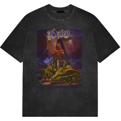 Dio Killing The Dragon Svart XXL - T-Shirt Dio Killing The Dragon Svart XXL - T-Shirt