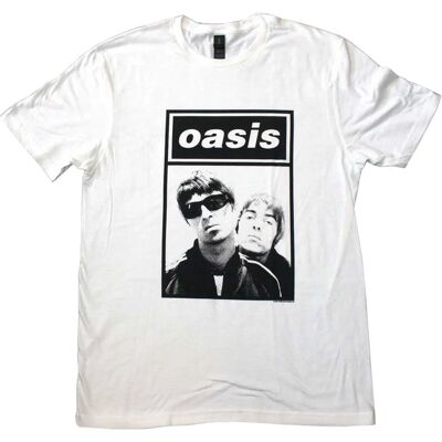 Oasis Noel Liam White XL T-Shirt - Unisex Oasis Noel Liam White XL T-Shirt - Unisex