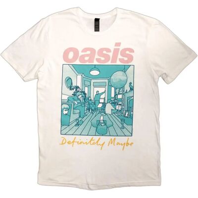 Oasis White S - Definitely Maybe Illustration T-Shirt Oasis White S - Definitely Maybe Illustration T-Shirt