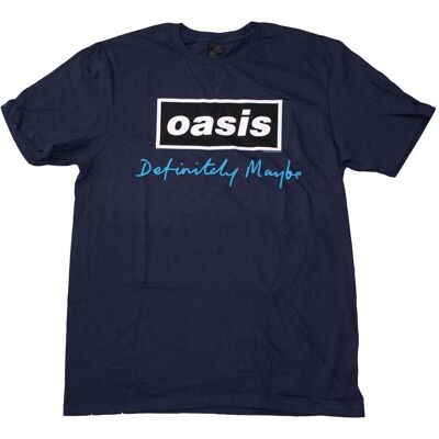 Oasis Marinblå L Logo T-shirt - T-shirt Oasis Marinblå L Logo T-shirt - T-shirt