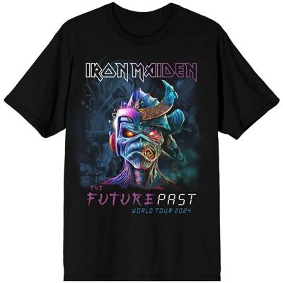 Iron Maiden Future Past World Tour 24 T-Shirt - T-Shirt Iron Maiden Future Past World Tour 24 T-Shirt - T-Shirt
