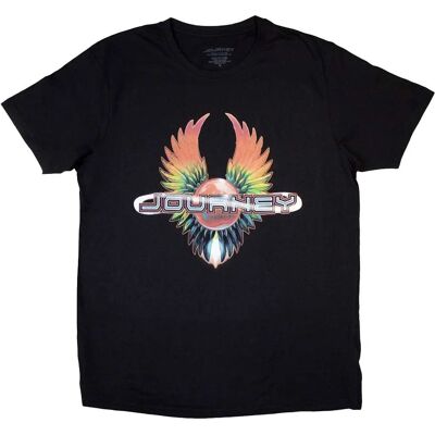 Journey XXL Tie-Dye Wings Band Logo T-Shirt Journey XXL Tie-Dye Wings Band Logo T-Shirt