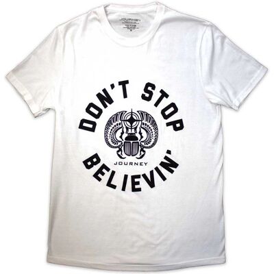Journey Stor Vit Unisex T-Shirt - Believin' - T-Shirt Journey Stor Vit Unisex T-Shirt - Believin' - T-Shirt