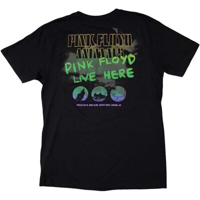 Pink Floyd Svart Unisex T-shirt - Animals Rainbow Photo - T-Shirt Pink Floyd Svart Unisex T-shirt - Animals Rainbow Photo - T-Shirt