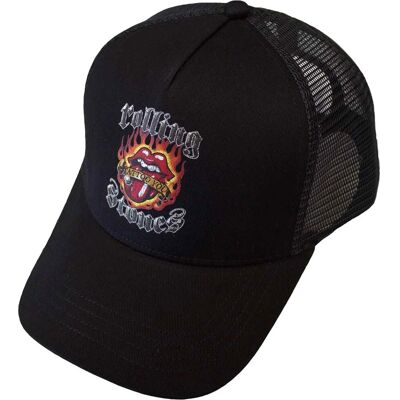 The Rolling Stones Tattoo You Unisex Mesh Back Cap - Svart - Trucker Cap The Rolling Stones Tattoo You Unisex Mesh Back Cap - Svart - Trucker Cap