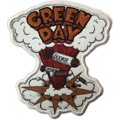 Accessoire Blanc Green Day Dookie Bombs - Badge - Publicité Accessoire Blanc Green Day Dookie Bombs - Badge - Publicité