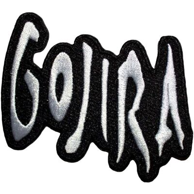 Gojira Band Logo Standard Patch Tissé - Patch Tissé - Publicité Gojira Band Logo Standard Patch Tissé - Patch Tissé - Publicité