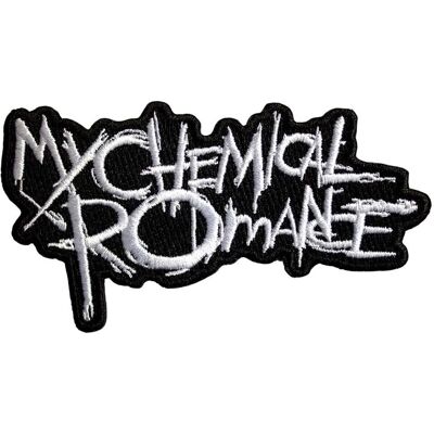 My Chemical Romance The Black Parade Logo Standard gewebter Aufnäher Schwarz Accessory Size - Publicité My Chemical Romance The Black Parade Logo Standard gewebter Aufnäher Schwarz Accessory Size - Publicité