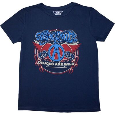 Aerosmith Rainbow Spade Dam T-shirt - T-shirt Aerosmith Rainbow Spade Dam T-shirt - T-shirt