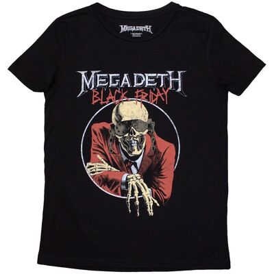 Megadeth Blood Bath Womens T-Shirt - Casual Clothing Megadeth Blood Bath Womens T-Shirt - Casual Clothing