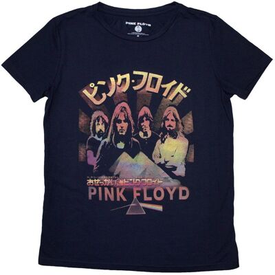 Pink Floyd XXL Navy Blue Japan Poster T-Shirt Pink Floyd XXL Navy Blue Japan Poster T-Shirt