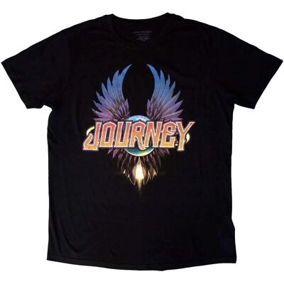 Journey Classic Wings Band T-Shirt Svart Journey Classic Wings Band T-Shirt Svart