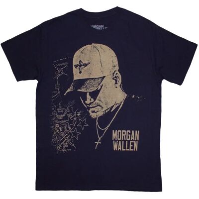 Morgan Wallen Blue Cap T-Shirt - Unisex - T-Shirt Morgan Wallen Blue Cap T-Shirt - Unisex - T-Shirt