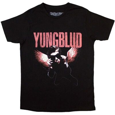Yungblud Wings Logo T-Shirt Svart L - T-Shirt Yungblud Wings Logo T-Shirt Svart L - T-Shirt