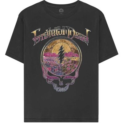 Grateful Dead Svart S Mosaik Band Logo T-Shirt Grateful Dead Svart S Mosaik Band Logo T-Shirt