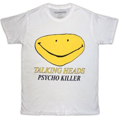 Talking Heads XL Vit T-shirt - Unisex, Psycho Killer Talking Heads XL Vit T-shirt - Unisex, Psycho Killer