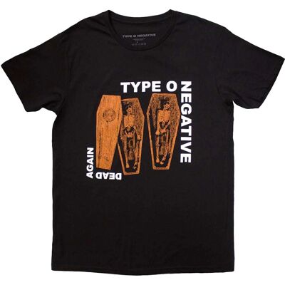 Type O Negative - Dead Again (Baksidestryck) - T-shirt - Svart - L Type O Negative - Dead Again (Baksidestryck) - T-shirt - Svart - L