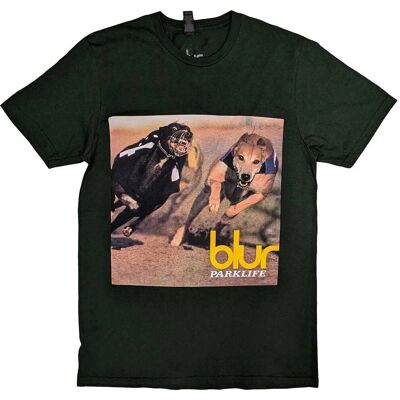 Blur Parklife Album Grön M - T-Shirt Blur Parklife Album Grön M - T-Shirt
