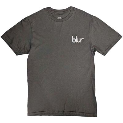 Unisex T-Shirt Blur Mörkgrå - Pocket Blur / Parklife Unisex T-Shirt Blur Mörkgrå - Pocket Blur / Parklife