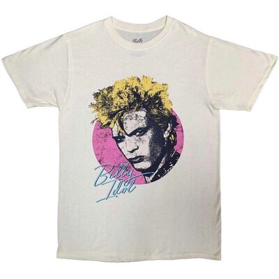 Billy Idol Naturlig Unisex T-shirt - Cirkeldiagram - T-shirt Billy Idol Naturlig Unisex T-shirt - Cirkeldiagram - T-shirt