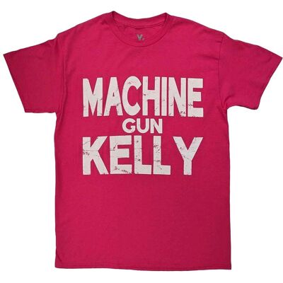 Machine Gun Kelly Embers Logo T-Shirt Rosa XL - T-Shirt Machine Gun Kelly Embers Logo T-Shirt Rosa XL - T-Shirt