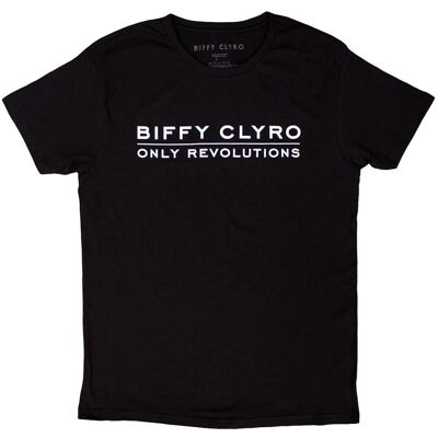 Svart unisex T-shirt XXL Biffy Clyro - Officiell Merch Svart unisex T-shirt XXL Biffy Clyro - Officiell Merch