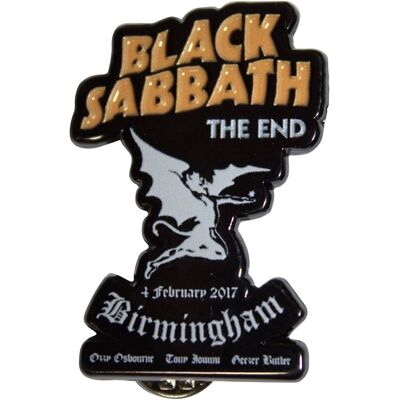 Black Sabbath The End Pin Badge - Pin badge Black Sabbath The End Pin Badge - Pin badge