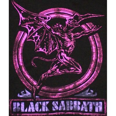 Black Sabbath Henry Neon Pink Oversized Tröja - Tröja Black Sabbath Henry Neon Pink Oversized Tröja - Tröja