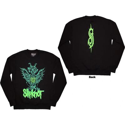 Green Demon XL Sweatshirt - Slipknot - Unisex Oversized Green Demon XL Sweatshirt - Slipknot - Unisex Oversized