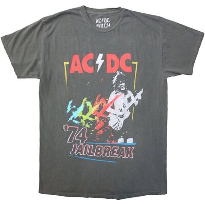 AC/DC Vintage 1974 Jailbreak Unisex T-Shirt - T-Shirt AC/DC Vintage 1974 Jailbreak Unisex T-Shirt - T-Shirt