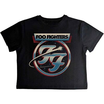 Foo Fighters Comet Band Logo Crop Top - Crop Top Foo Fighters Comet Band Logo Crop Top - Crop Top